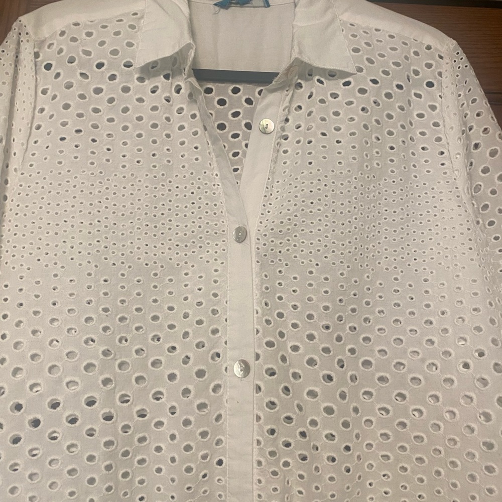 Blue Island Button Down